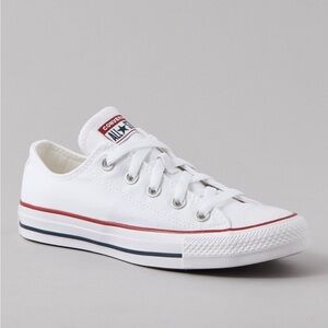 Converse All Star White Canvas Sneakers